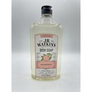 J.R. Watkins Grapefruit Dish Soap 24 Ounce Free from DyesRare Bs273